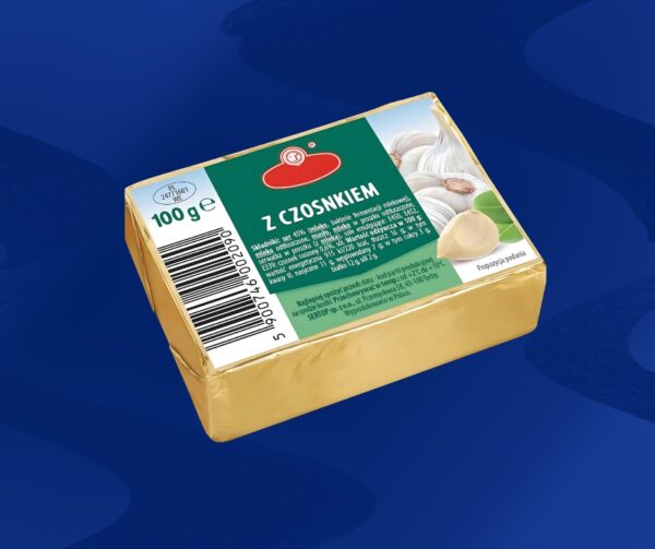 جبنة الكريمة بالثوم البولندية